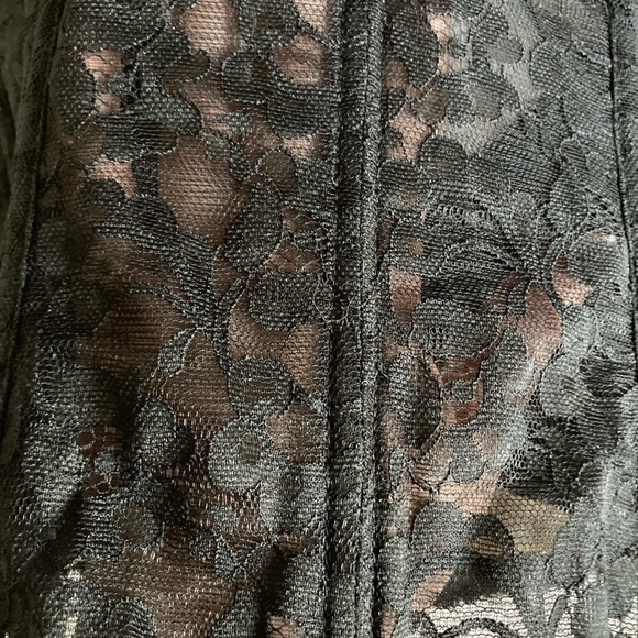 Vintage Black Corset Bra Frederick’s of Hollywood Corset Size 34B - Picture 4 of 6